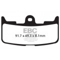 EBC Brakes Double-H Sintered Superbike Brake Pads Front - FA345HH EBC Brakes Double-H Sintered Superbike Brake Pads Front - FA345HH